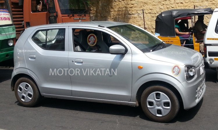 2015 Suzuki Alto JDM spied Coimbatore