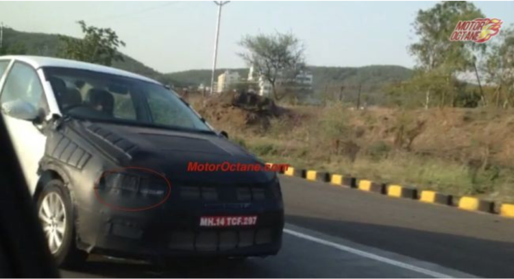2015 Volkswagen Vento front three quarter spyshot