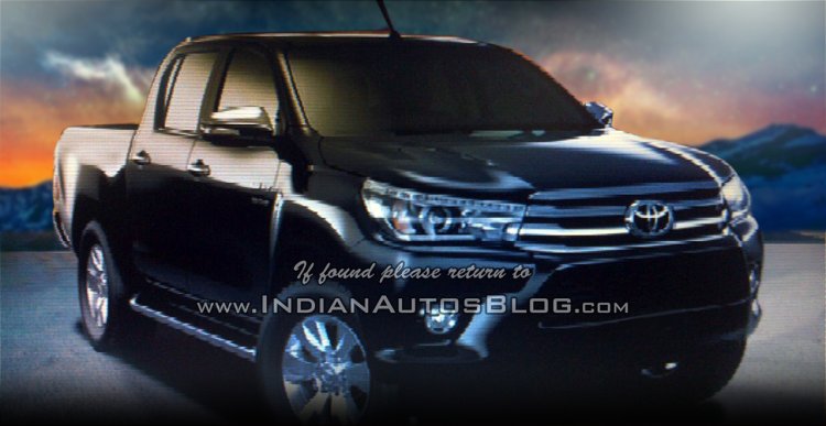 2016 Toyota Hilux Revo leaked