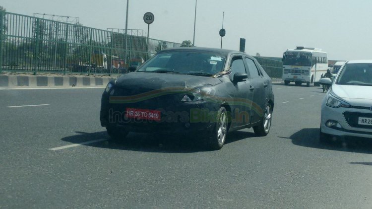 Maruti YRA front quarter spied India