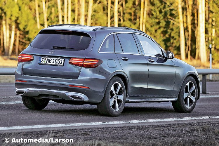 Mercedes GLC rear rendering