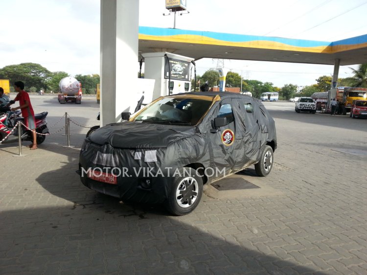 Renault Kayou Renault XBA spied