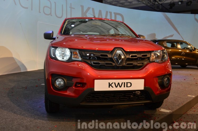 Renault Kwid front fascia India unveiling