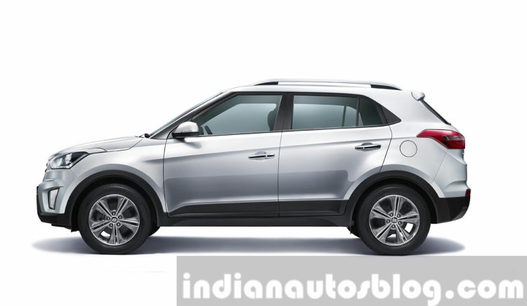 2015 Hyundai Creta side unveiled press image