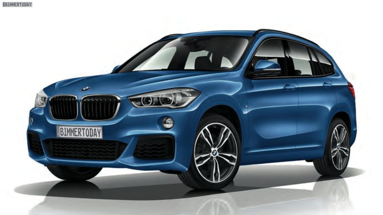 2016 BMW X1 M-Sport Package front three quarter surfaces