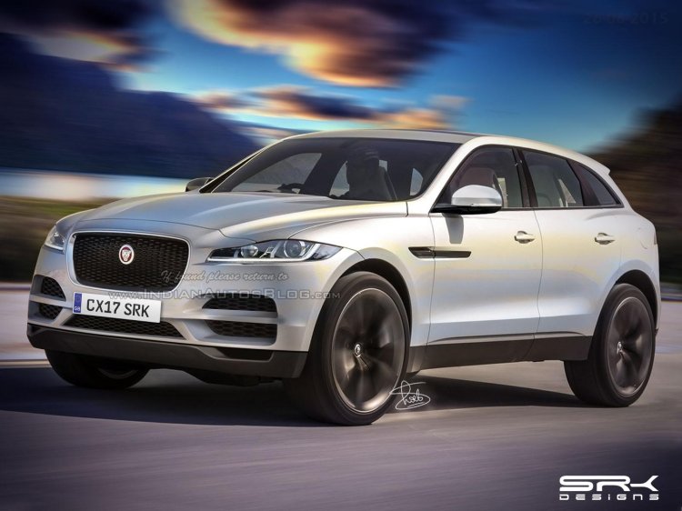 2016 Jaguar F-Pace front three quarter IAB rendering
