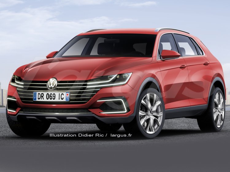 2016 VW Tiguan inspired by Sport Coupe Concept GTE