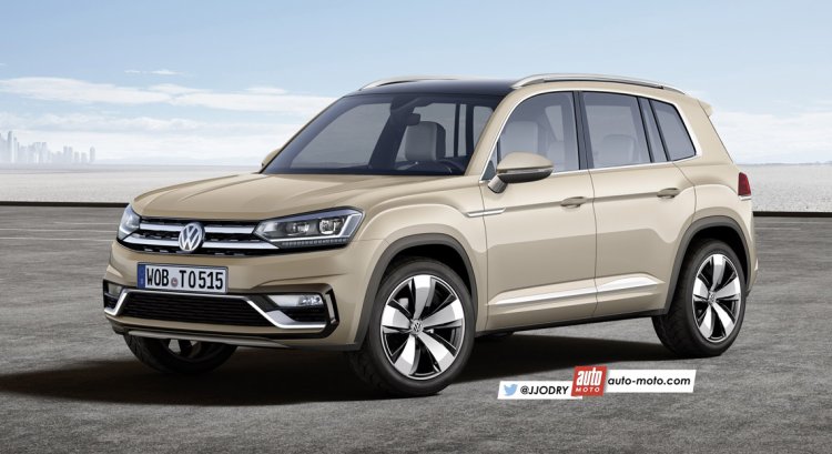 2016 VW Tiguan rendering AutoMoto