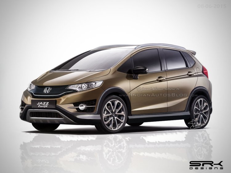 Honda Jazz twist front three quarter IAB rendering