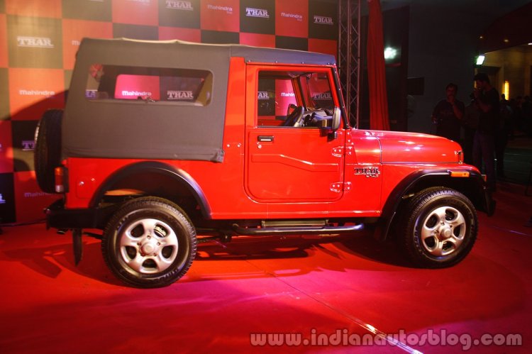 2015 Mahindra Thar facelift side