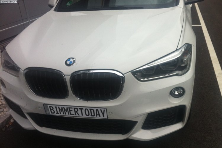2016 BMW X1 with M Sport Pack front end spotted for first time