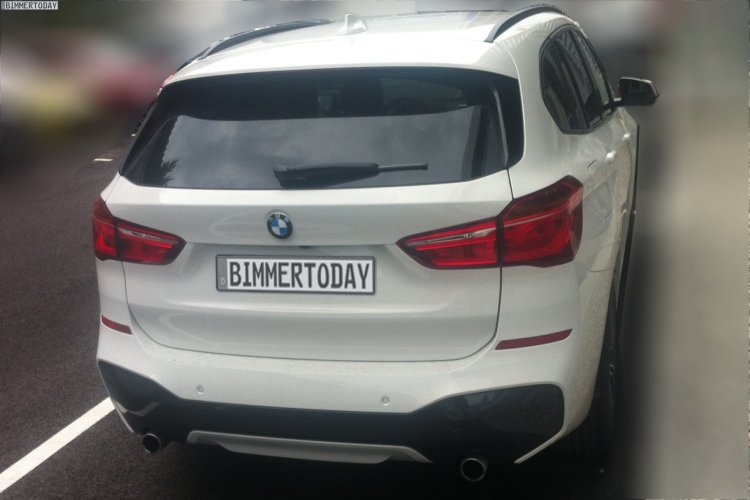2016 BMW X1 with M Sport Pack rear spotted for first time