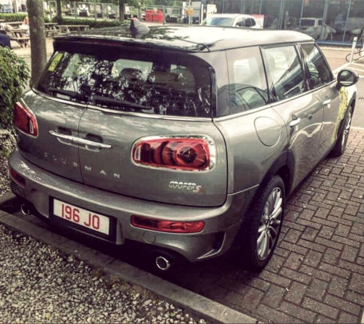 2016 Mini Clubman rear quarter spied ahead of debut