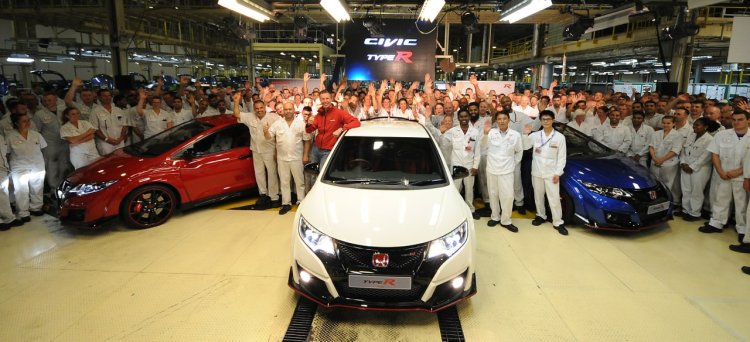 2015 Honda Civic Type R Line-Off Event