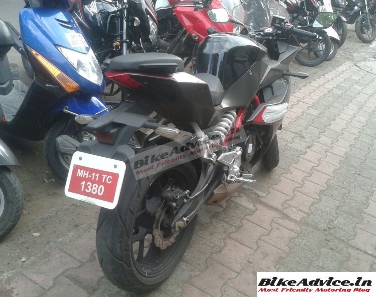 Hyosung GD250R rear spied India