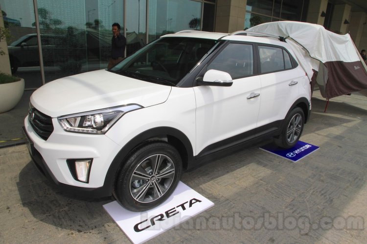 Hyundai Creta front three quarter