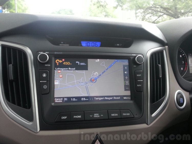 Hyundai Creta navigation Review