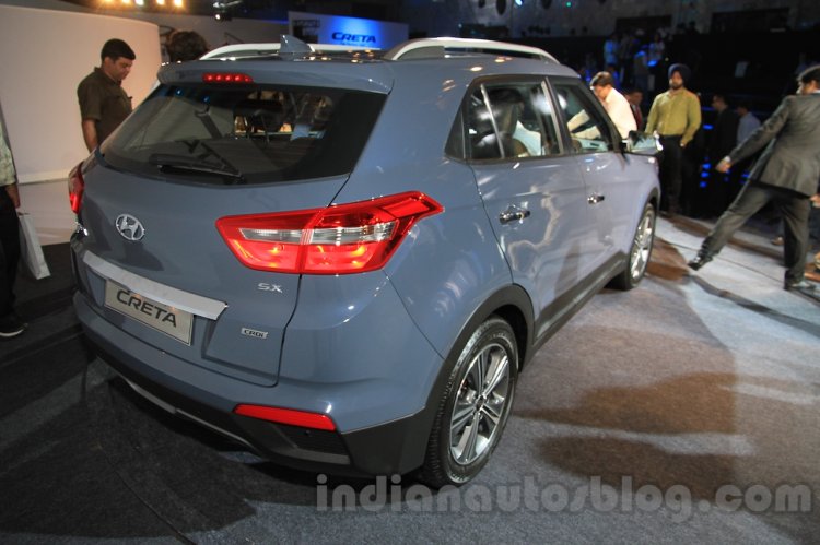 Hyundai Creta rear quarter image