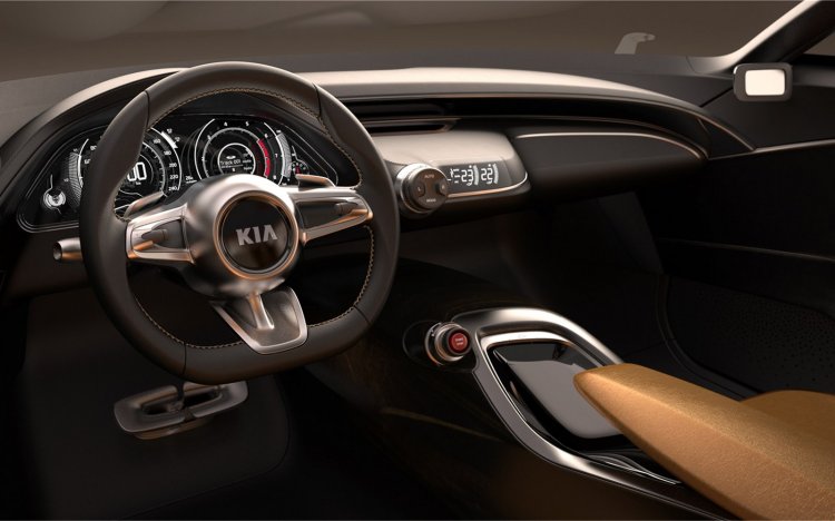 Kia GT concept dashboard