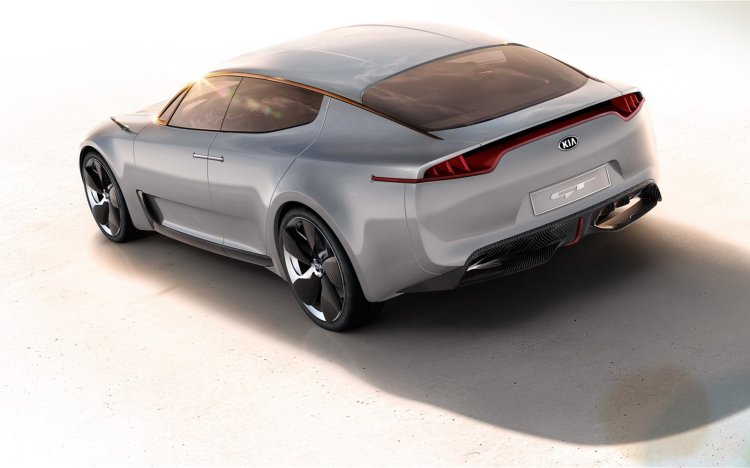 Kia GT concept rear three quarters left