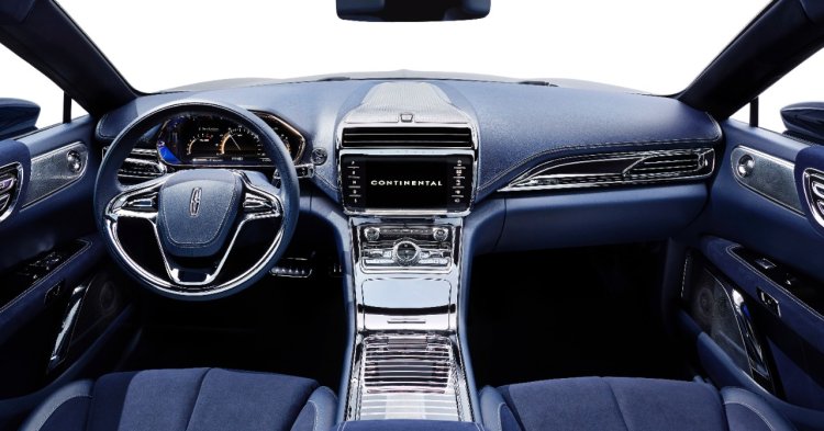 Lincoln Continental Concept interior press image