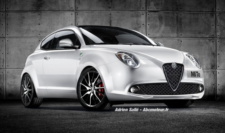2016 Alfa Romeo MiTo (Facelift) front rendering