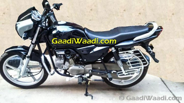 2016 Hero Splendor Pro side spyshot