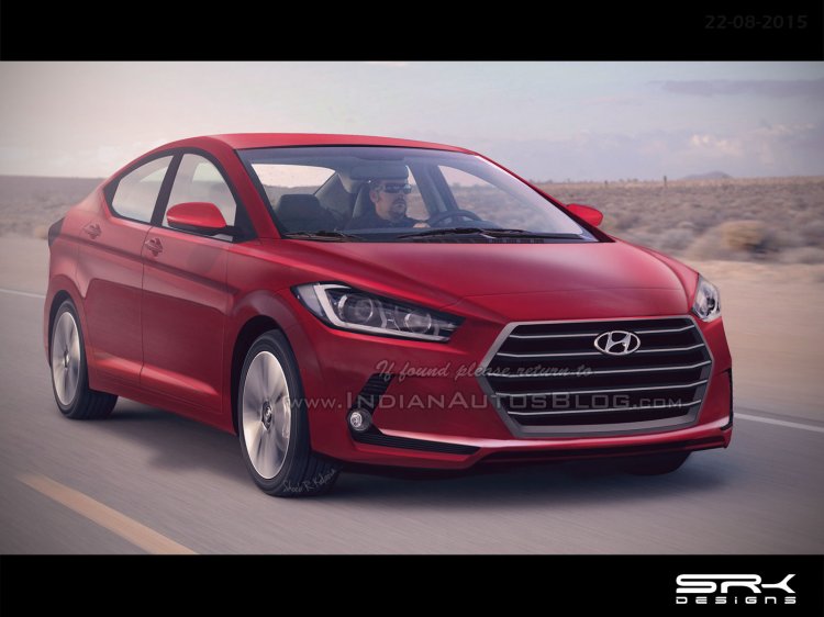 2016 Hyundai-Elantra (2016 Hyundai Avante) rendering