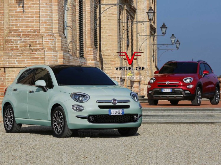 Fiat Punto 2017 render front view