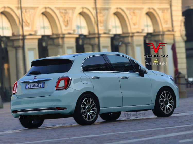 Fiat Punto 2017 render
