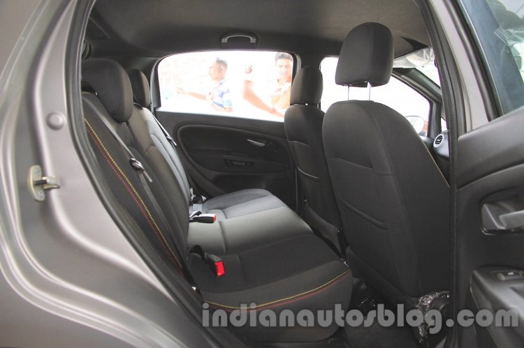 Fiat Punto Abarth grey rear seat for India