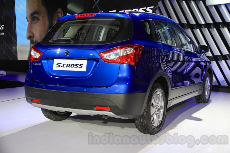 Maruti S-Cross rear quarter launched in Delhi