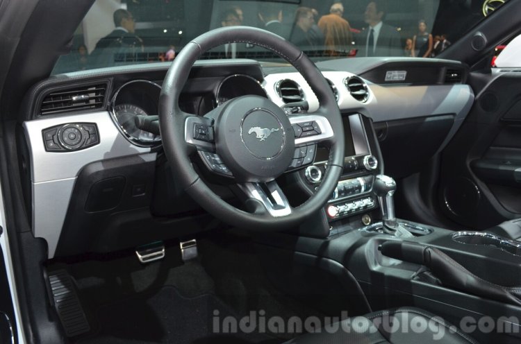 2015 Ford Mustang interior at IAA 2015
