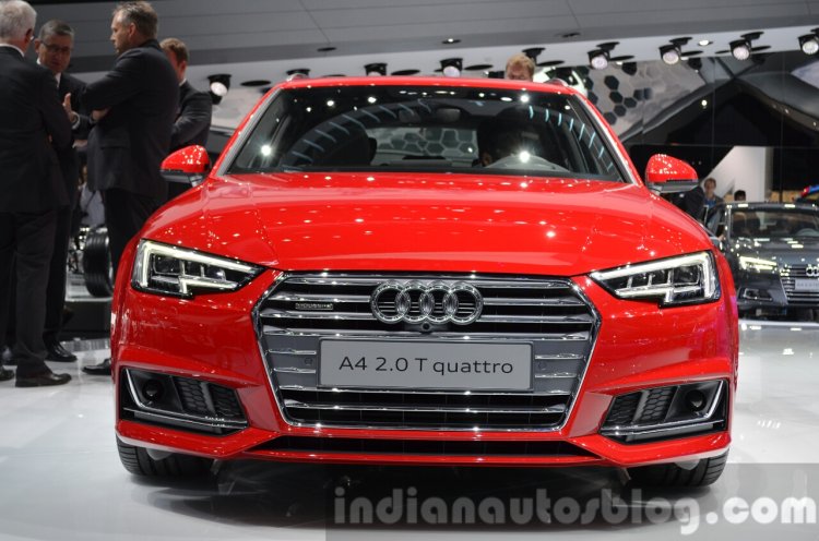 2016 Audi A4 Avant S-line front at the IAA 2015