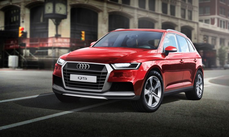 2016 Audi Q5 rendering front view image