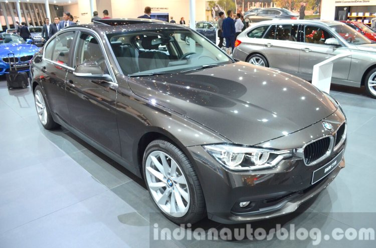 2016 BMW 3 series facelift front end at the IAA 2015