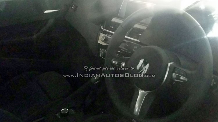 2016 BMW X1 interior India spied