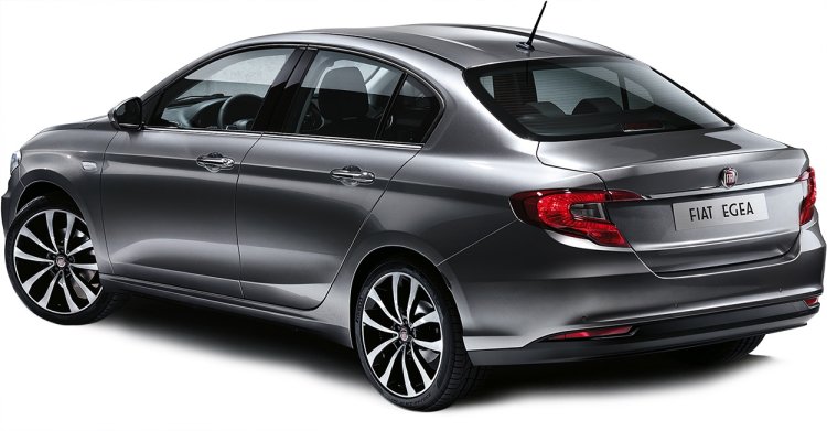 Fiat Egea rear three quarter name revealed