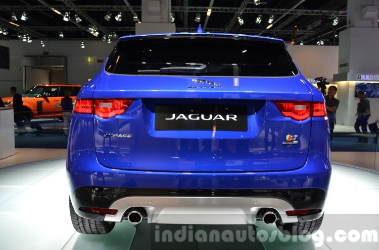 Jaguar F-Pace rear at IAA 2015