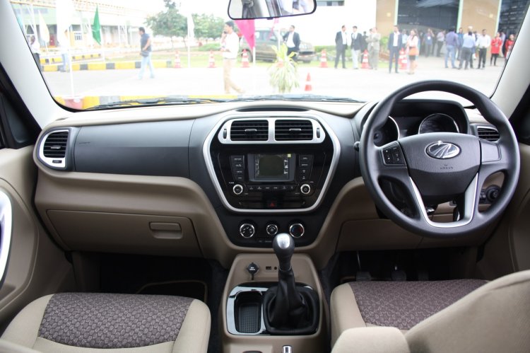 Mahindra TUV300 dashboard launched in India