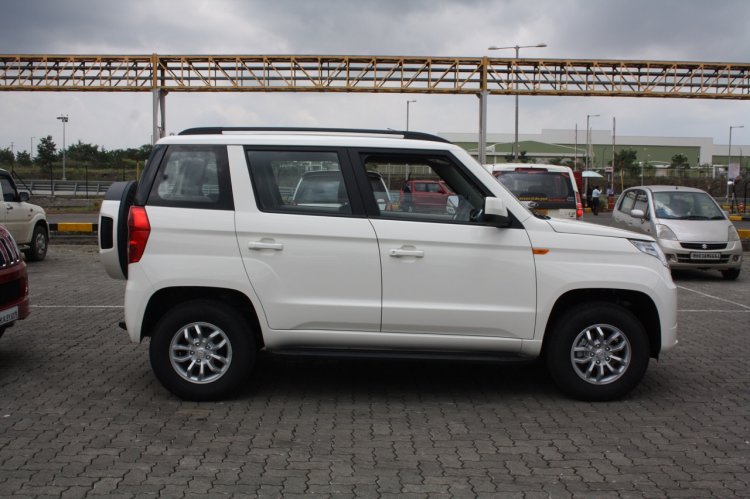 Mahindra TUV300 side launched in India