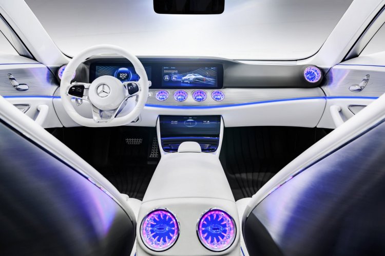 Mercedes Concept IAA interior revealed for the 2015 Frankfurt Motor Show