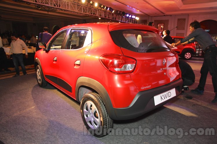 Renault Kwid rear quarters launched India