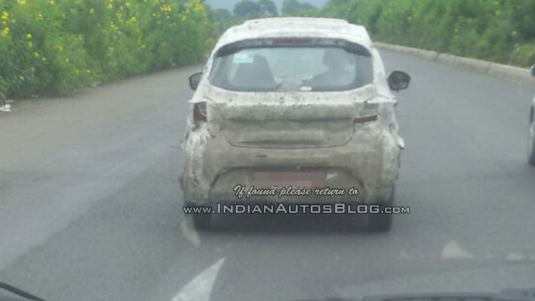 Tata Kite rear spotted on test in India