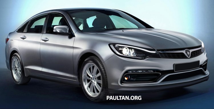 2016 Proton Perdana front rendering