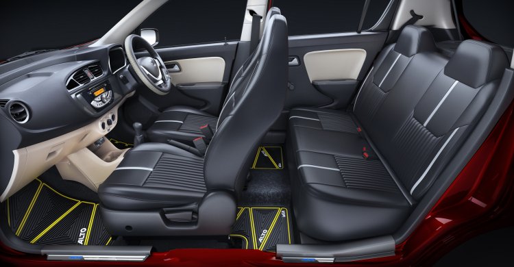 Maruti Alto K10 Urbano edition interior launched