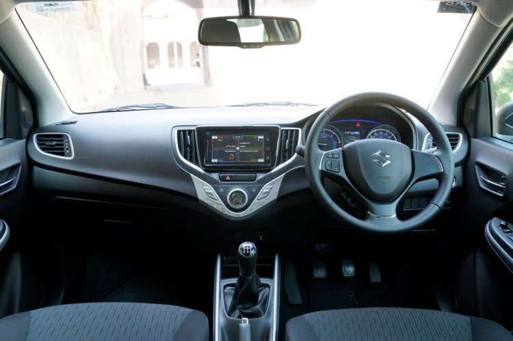 Maruti Baleno interior India spec