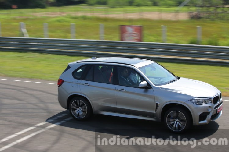 2015 BMW X5 M dynamic shot first drive review
