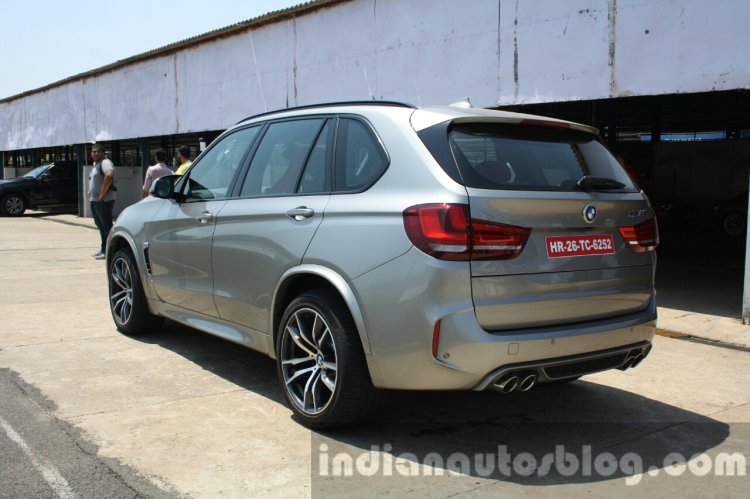 2015 BMW X5 M rear three quarter first drive review