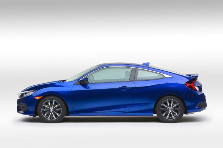 2016 Honda Civic Coupe side (1) revealed